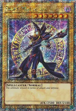Yugioh: 1x Dark Magician (8th Art) - RA04-EN106 - Quarter Century Secret Rare - - Image 2