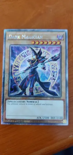 Yugioh: 1x Dark Magician (8th Art) - RA04-EN106 - Quarter Century Secret Rare - - Image 1