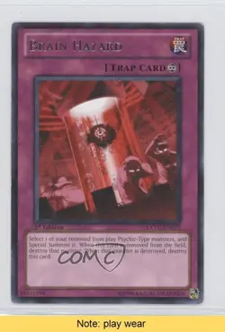 Brain Hazard 1st Ed. YuGiOh Extreme Victory #EXVC-EN072 READ 1e7 - Image 1