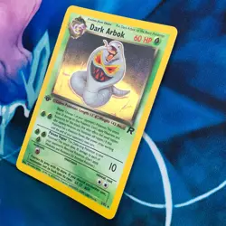 Dark Arbok - 2/82 - 1st Edition Holo Rare Team Rocket - Pokemon Card - MP - Image 4