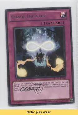 Chaos Infinity 1st Ed. YuGiOh Extreme Victory #EXVC-EN065 READ 1e7 - Image 1