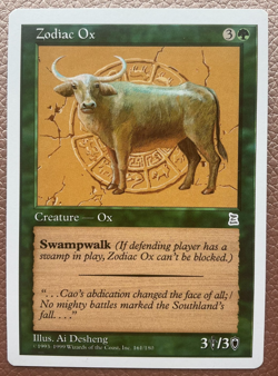 Zodiac Ox MTG Magic the gathering - Image 1