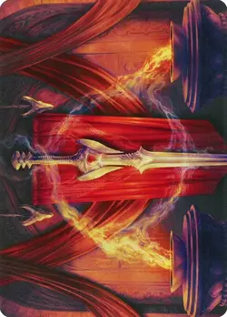 1x Art Series (37/81) - Ramosian Greatsword MTG March of the Machine NM Magic Re - Image 1