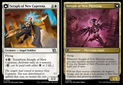 1x Seraph of New Capenna // Seraph of New Phyrexia - Foil MTG March of the Machi - Image 1