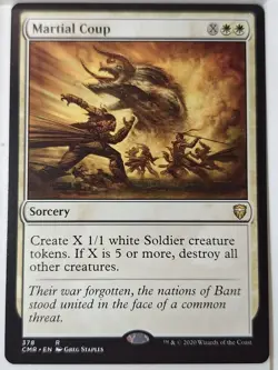 Martial Coup - Commander: Legends - Magic the Gathering MTG Nice! - Image 1