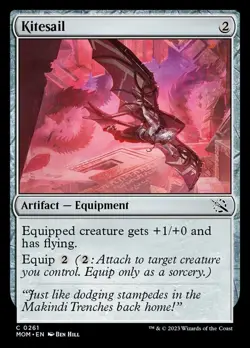 1x Kitesail - Foil MTG March of the Machine NM Magic Foil - Image 1