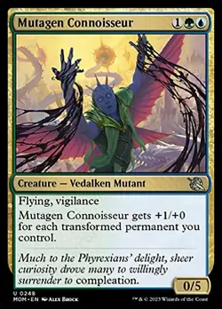1x Mutagen Connoisseur - Foil MTG March of the Machine NM Magic Foil - Image 1
