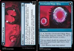 1x Invasion of Vryn // Overloaded Mage-Ring - Foil MTG March of the Machine NM M - Image 1