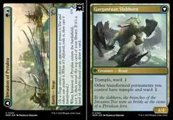 1x Invasion of Pyrulea // Gargantuan Slabhorn - Foil MTG March of the Machine NM - Image 1