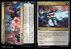 1x Invasion of New Capenna // Holy Frazzle-Cannon MTG March of the Machine NM Ma - Image 1