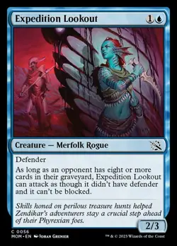 1x Expedition Lookout - Foil MTG March of the Machine NM Magic Foil - Image 1