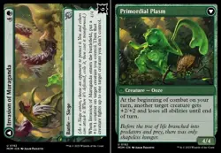 1x Invasion of Muraganda // Primordial Plasm - Foil MTG March of the Machine NM - Image 1