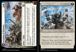 1x Invasion of Belenon // Belenon War Antherm - Foil MTG March of the Machine NM - Image 1