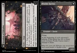 1x Invasion of Eldraine // Prickle Faeries - Foil MTG March of the Machine NM Ma - Image 1