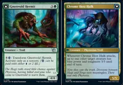 1x Gnottvold Hermit // Chrome Host Hulk - Foil MTG March of the Machine NM Magic - Image 1