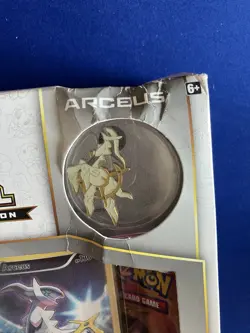 Mythical Pokemon Collection (Arceus) Trading Card Game Mint Card But Dented Box - Image 4