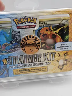 Pokemon HS Trainer Kit HeartGold SoulSilver 2010 WITH BOOSTER PACK READ - Image 3