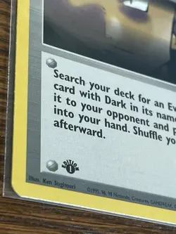 The Boss's Way #73/82 Team Rocket Regular Pokemon TCG. Near mint. - Image 2