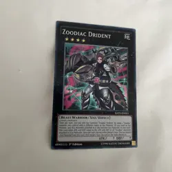 Yugioh Tcg Zoodiac Drident RATE-EN053 Secret Rare 1st Ed Near Mint Single! - Image 5