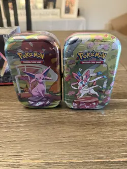 🔥Pokemon Prismatic Evolutions Surprise Box Plus 2 Tins lot🔥 - Image 2