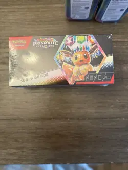 🔥Pokemon Prismatic Evolutions Surprise Box Plus 2 Tins lot🔥 - Image 4