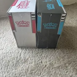 Pokemon TCG Black Bolt and White Flare ETB Set (1 of each) New/Sealed - Image 2