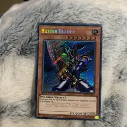 Yugioh Speed Duel - Buster Blader SBCB-EN003 1st edition Secret rare - Image 1