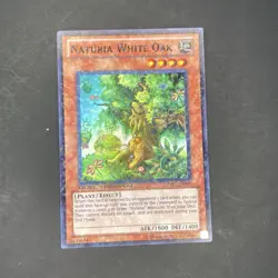 Yugioh! Naturia White Oak DT04-EN081 Duel Terminal Super Rare (NM/LP) - Image 1