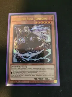 YUGIOH Vanquish Soul Jiaolong AGOV-EN018 Age of Overlord 1st Edition-NEAR MINT - Image 1