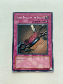 Seven Tools of the Bandit DB2-EN075 Dark Beginning 2 - LP - Super Rare Yugioh - Image 1
