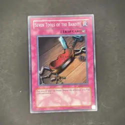 Seven Tools of the Bandit DB2-EN075 Dark Beginning 2 - LP - Super Rare Yugioh - Image 1