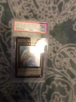 Yugioh - PSA 9 Mint - Blue Eyes White Dragon - Ghost Rare - GFP2 - Image 3