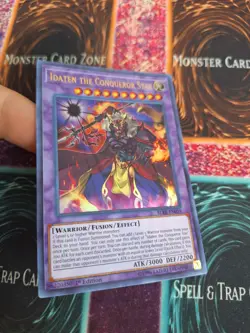 Yugioh Idaten the Conqueror Star BLRR-EN039 Ultra Rare 1st Edition Near Mint - Image 2