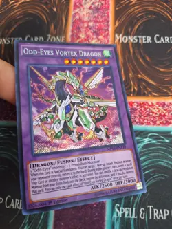 Yugioh Odd-Eyes Vortex Dragon MP16-EN139 Secret Rare 1st Edition Near Mint - Image 2