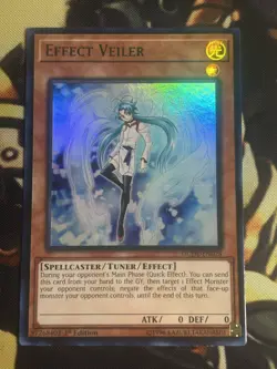 Yugioh: Effect Veiler - DUDE-EN028 - Ultra Rare - 1st Edition - NM - Image 1