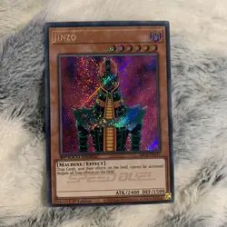 🔥 YUGIOH • JINZO • SECRET RARE • SBCB-EN147 • 1st EDITION • 🔥 - Image 1