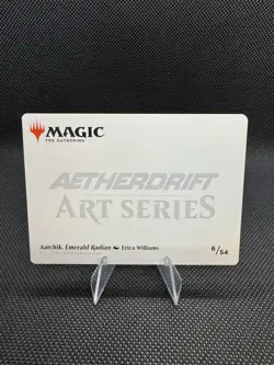 Aatchik, Emerald Radian Art Card (6/54) Art Series: Aetherdrift Regular - Image 2