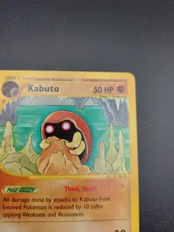 Pokemon Card Kabuto 37/144 common 2003 Skyridge LP - Image 4