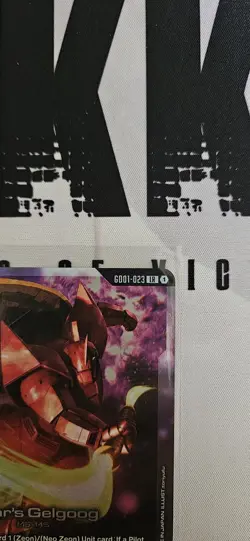 Gundam Card Game Char's Gelgoog Newtype Rising GD01-023 LR English - Image 2