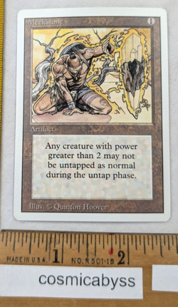 Meekstone Revised MTG Magic the Gathering CCG card - Image 1