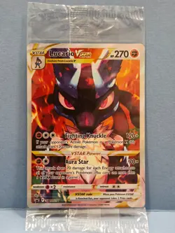 Lucario VSTAR SWSH291 Crown Zenith Full Art Promo💎MINT CONDITION💎 Pokemon Card - Image 1