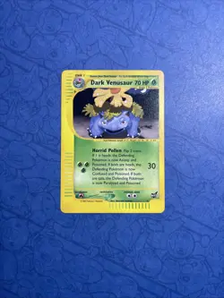 Pokemon Card Dark Venusaur #7 WOTC Best of Game Promo - Image 1