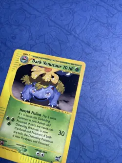 Pokemon Card Dark Venusaur #7 WOTC Best of Game Promo - Image 5