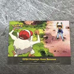 2000 Topps Pokemon TV Animation Edition Series 2 #EP24 Episode Card - Image 1