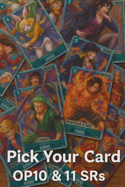 One Piece TCG Super Rare SR Cards - Pick Your Card - OP10 OP11 Singles English - Image 1