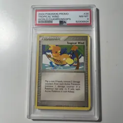 Pokemon TCG Tropical Wind Promo 2004 Card #026 PSA 8 - Image 1