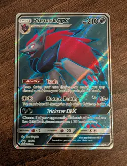 Zoroark GX SM84 Sun & Moon Full Art Ultra Rare Holo Promo Pokemon Card NM - Image 1