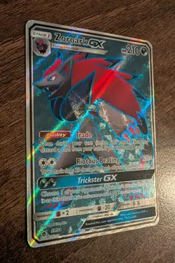 Zoroark GX SM84 Sun & Moon Full Art Ultra Rare Holo Promo Pokemon Card NM - Image 2