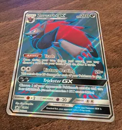Zoroark GX SM84 Sun & Moon Full Art Ultra Rare Holo Promo Pokemon Card NM - Image 3