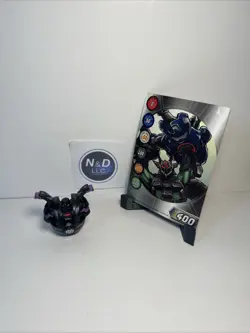 Bakugan Battle Brawlers Darkus Robotallion B1 Classic Rare W/ Card RARE - Image 1